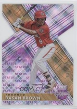 2019 Panini Elite Extra Edition Status Purple Die-Cut 31/125 Dasan Brown #83 s3g