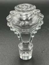 Remy Martin Louis XIII Cognac Decanter Baccarat Crystal Stopper ONLY Spiny Trim