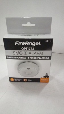 FireAngel SB1-T Rauchmelder Optischer Alarm Zink Batterie