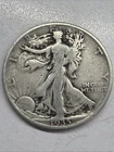1935-S Walking Liberty Half Dollar 50c Silver Actual Coin Very Good