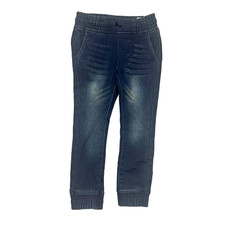 Joe's Jeans Denim Joggers Kids Size 4 Dark Wash Elastic Waist Stretch Pants