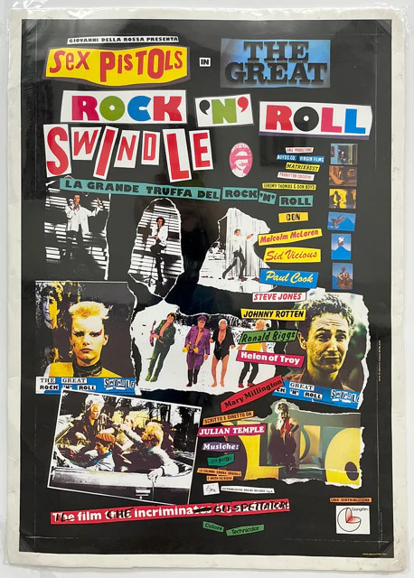 153 Sex Pistols in The Great Rock N' Roll Swindle Print