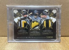 Oyama Yusuke Chikamoto Koji Sato Teruaki BBM 2021 GENESIS patch edition 360185