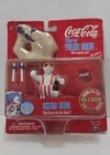 Vintage Coca Cola Wind Up Polar Crew Skiing Bear (New in Box)