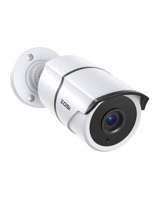 2MP 1080P HD-TVI CCTV Home Security Camera with Audio, Built-in Mic, IP66 Wea...