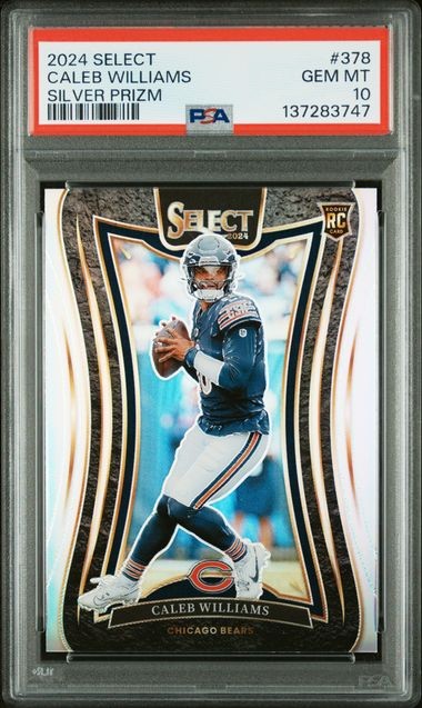 2024  SELECT #378 CALEB WILLIAMS SILVER PRIZM