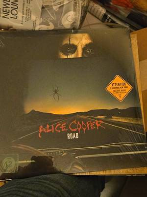 Alice Cooper Road LP Vinyl Record, earMUSIC Rock, Cardboard Sleeve