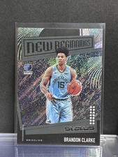 2019-20 Panini Status #9 Brandon Clarke New Beginnings Memphis Grizzlies