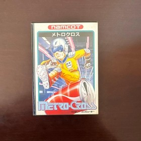 Metro-Cross Famicom FC Namco Japan Import CIB with Unused Sticker Rare
