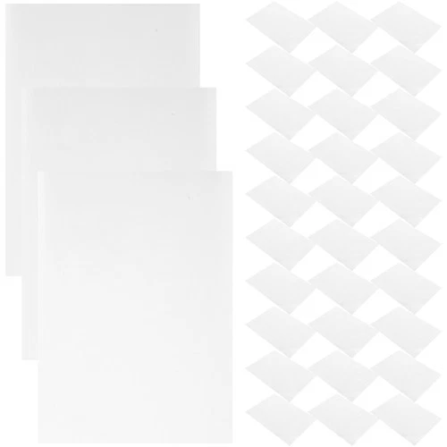  100 Sheets Papier Autocollant Imprimante Feuilles D'autocollants