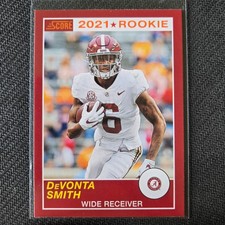 2021 Panini Chronicles Score - Draft Picks DeVonta Smith Rookie Orange #63