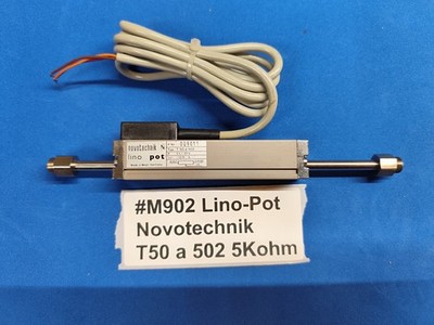 Novotechnik Position Transducer T50 502 Poti 5K  Wegaufnehmer 50mm HUB Lino Pot