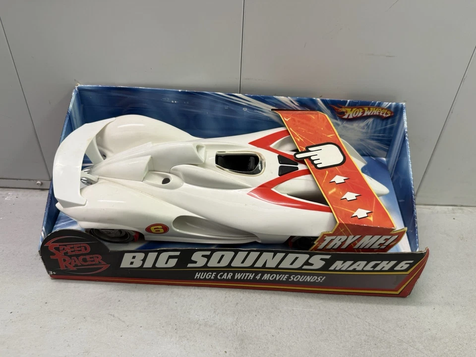 Hot Wheels Big Sounds Mach 6 Speed Racer - Image 2 of 4
