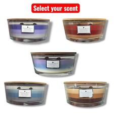 Crackle Wick Candle With Twin Wicks Crackling Wooden Wick Mixed Scented 485g