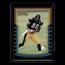 Plaxico Burress Rookie #174 2000 Bowman Pittsburgh Steelers Football Card NFL NM