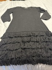 Calvin Klein Sheath Sweater Dress Size Medium Luxury