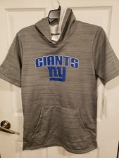 NEW New York Giants Youth XLarge 16/18 Short-sleeve Hoodie Sweatshirt NWT XL