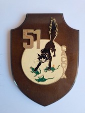 Militaria CREST Plaque Héraldique 51° Stormo Aeronautica Militare