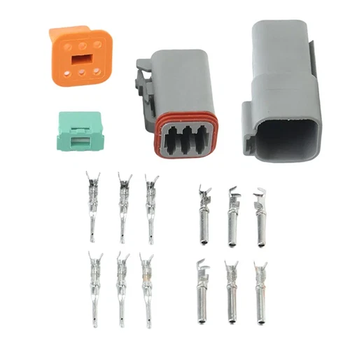 Automotive Wiring 6 Pin For DEUTSCH Connector Set with Secure Connections