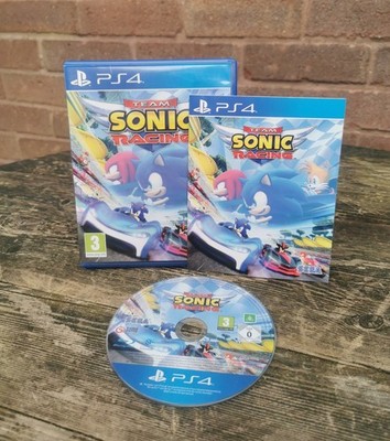 Team Sonic Racing PlayStation 4 PS4 Game Complete With Manual Tested Sega 