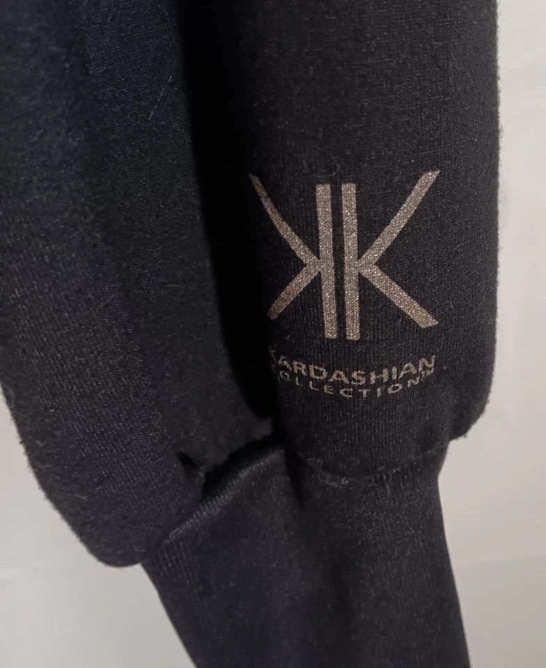 CHAQUETA SUDADERA CON CAPUCHA KARDASHIAN COLLECTION NEGRA CREMALLERA FRONTAL LS con tachuelas Bougie L 2011 Foto 4 de 4