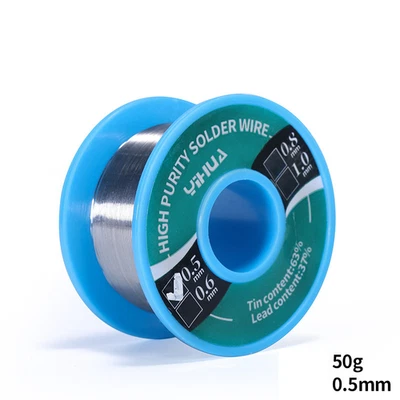 YIHUA 0.5mm Lead Solder Wire 50g – Smooth Flow for Electrical Soldering