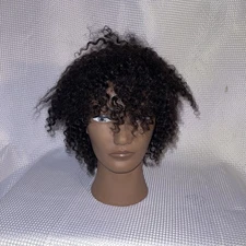 NEW Pivot Point Mannequin Head 100% Human Textured Hair - Amber