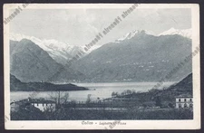 LECCO COLICO 23 LAGO di PIONA Cartolina viaggiata (1931 ?)