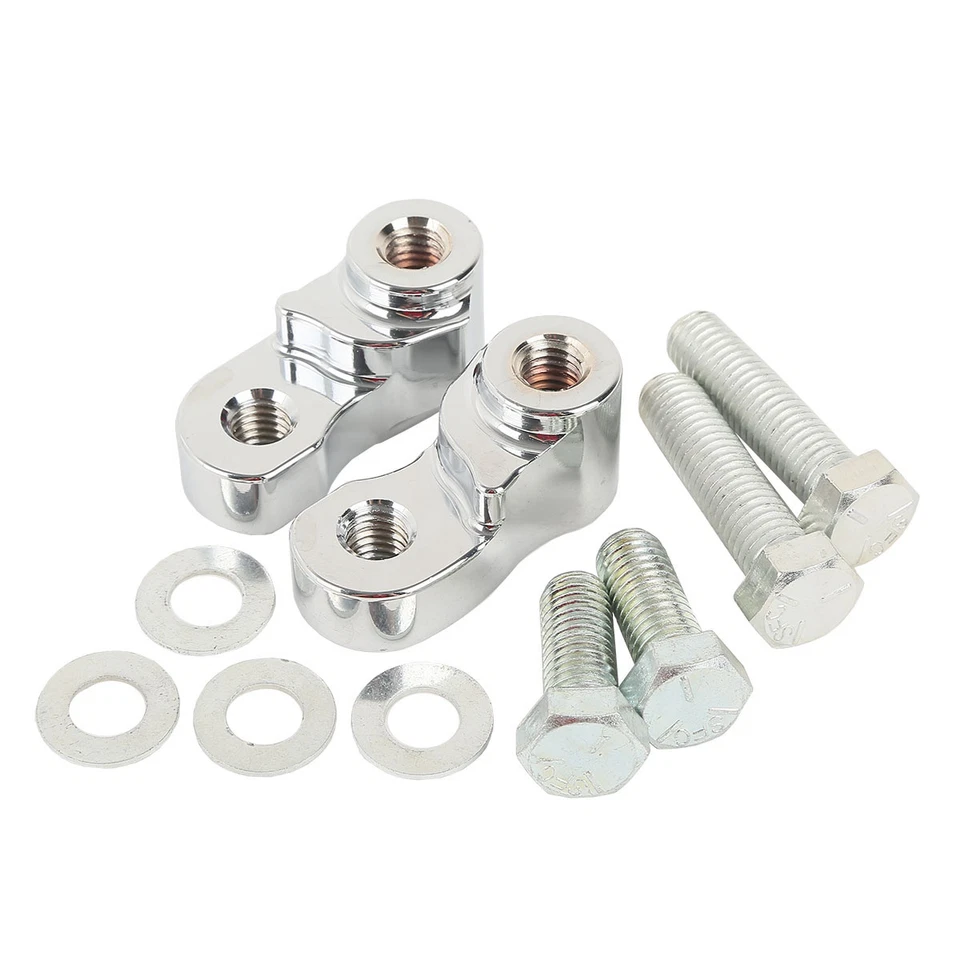 Kit de descenso trasero cromado 1" para Harley Sportster 883 1200 XL 2005-2017 2016 EE. UU. Foto 4 de 4