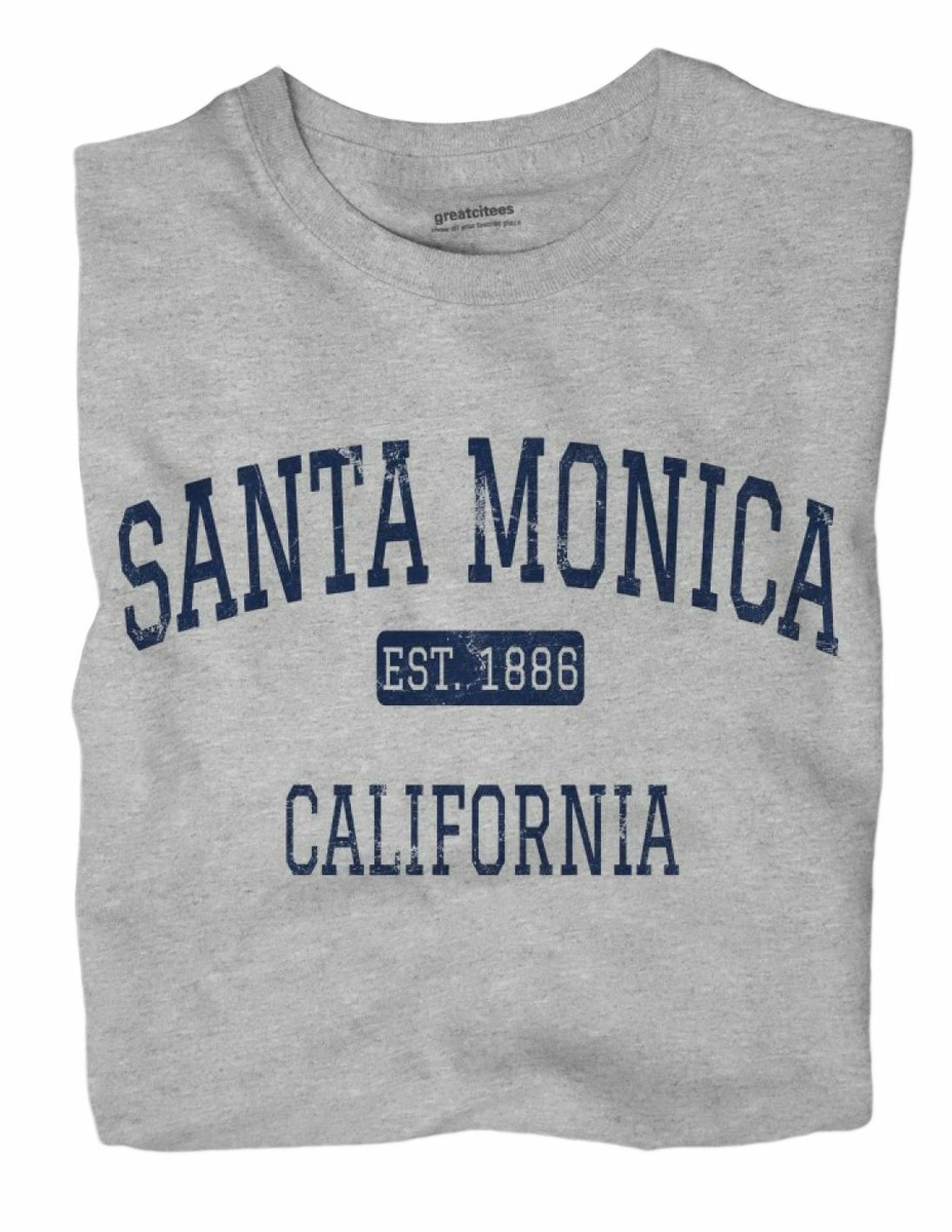 Santa Monica California CA T-Shirt EST