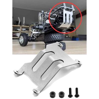 Aluminum Rear Skid Lower Plate Chassis Protector for Tamiya 1/10 2WD BBX-01 BB01