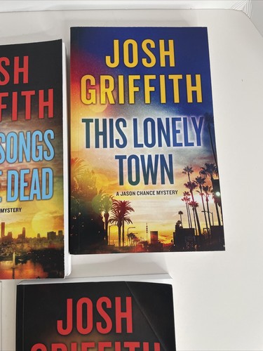 Lot of 5 Josh Griffith paperback books - See Pics - Mystery - Rare - Picture 4 of 23