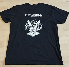 The Weeknd XO The Weeknd Cotton Black T Shirt Full Size Unisex SE298