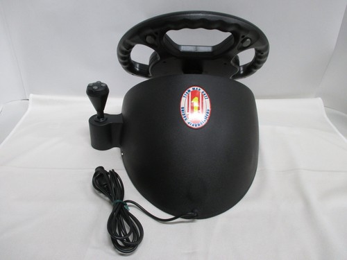 N64 -- Analog Steering Wheel with Foot Pedals -- Box. Nintendo 64, JAPAN. 20643 - Picture 9 of 12