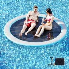 Inflatable Floating Dock   Quick Inflate, Hea...