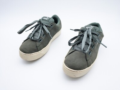 Puma Vikky Platform Ribbon Damen Sneaker Halbschuh grün Gr 38,5 EU Art 22103-70