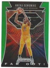 2019-20 WNBA Panini Prizm Nneka Ogwumike Far Out! Green Parallel Insert SP