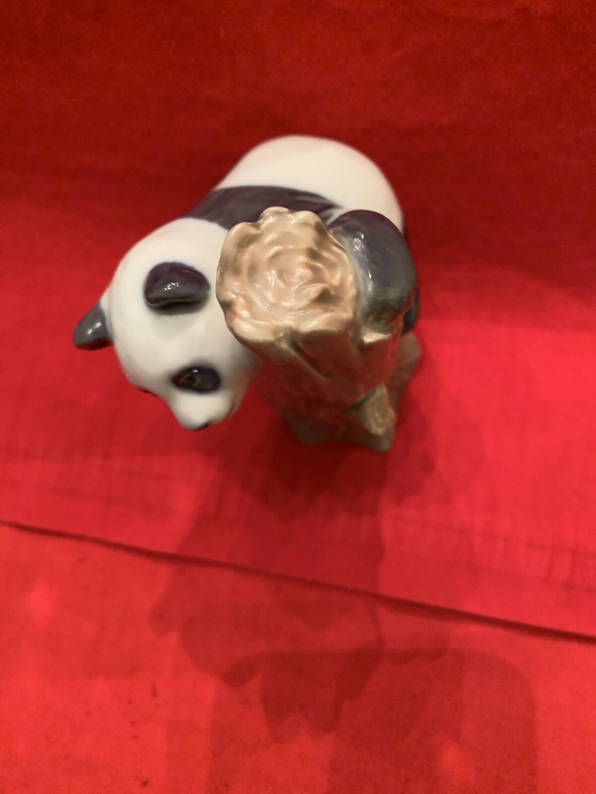 KAD ringen - Royal Copenhagen figurine, panda eating bamboo No. 662 - Royal  Copenhagen figurine, panda eating bamboo No. 662