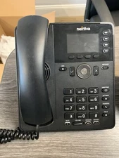 Nextiva X-815 SIP Color Deskset Phone X-815 Phone Base Only No power cord As Is