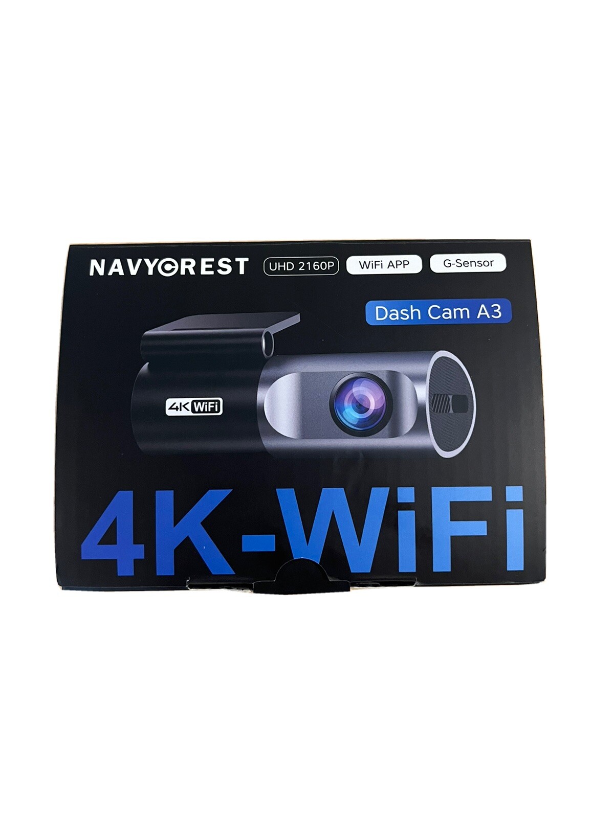 SD Card INCLUDED! Navycrest Dash Cam A3 4K WiFi 2160P Dash Camera for Cars-image