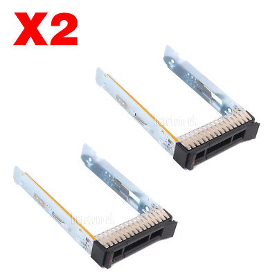 2PCS Für Lenovo ThinkSystem 2.5''SAS SATA Festplatte Rahmen Caddy ST250 Tower
