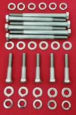 Bbf Big Block Ford Water Pump Stainless Steel Hex Bolts Kit 429 460 Car F-series