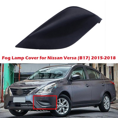Front Fog Light Bezels For Nissan Versa Sedan 2015-2018 – Left & Right Set