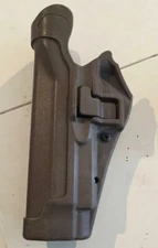 NEW BLACKHAWK CQC 2100535 BERETTA 92/96 HOLSTER Left HAND - Coyote Exc