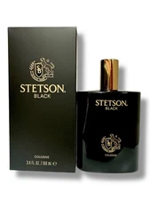 Stetson Black Cologne for Men Spray 3.4 oz / 100ml NEW