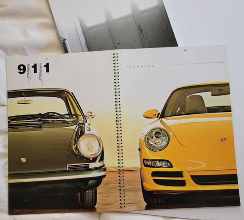 PORSCHE HISTORIC CALENDAR BOOK COLLECTOR'S ED: 2006/2007 HC/VG (see photos)