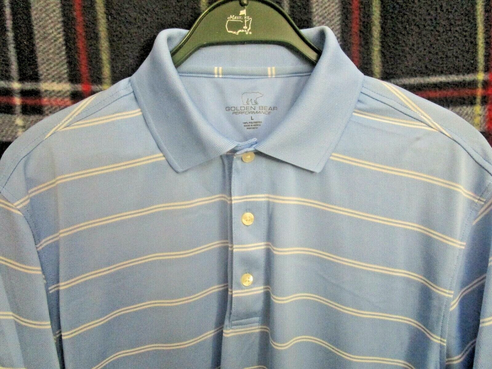 GOLDEN BEAR Shirt Golf Polo Jack Nicklaus Short… Gem