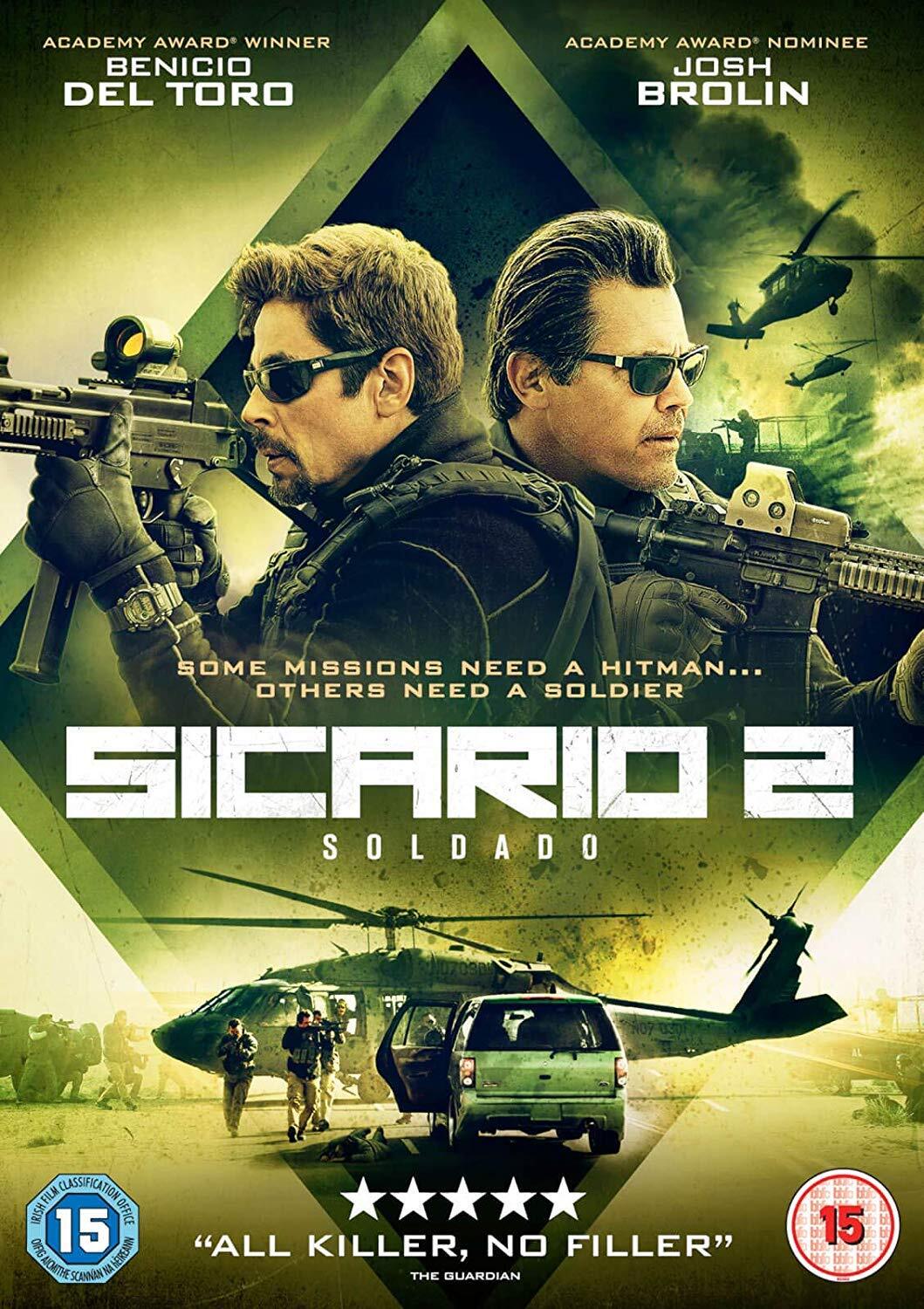 Sicario 2: Soldado - [4K Blu-ray] [2018] (4K UHD Blu-ray) Benicio Del Toro