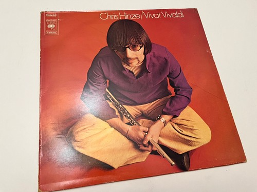 CHRIS HINZE "Vivat Vivaldi" - Rare & Collectible 1970 Vinyl CBS Records LP (VG+) - Imagen 7 de 7