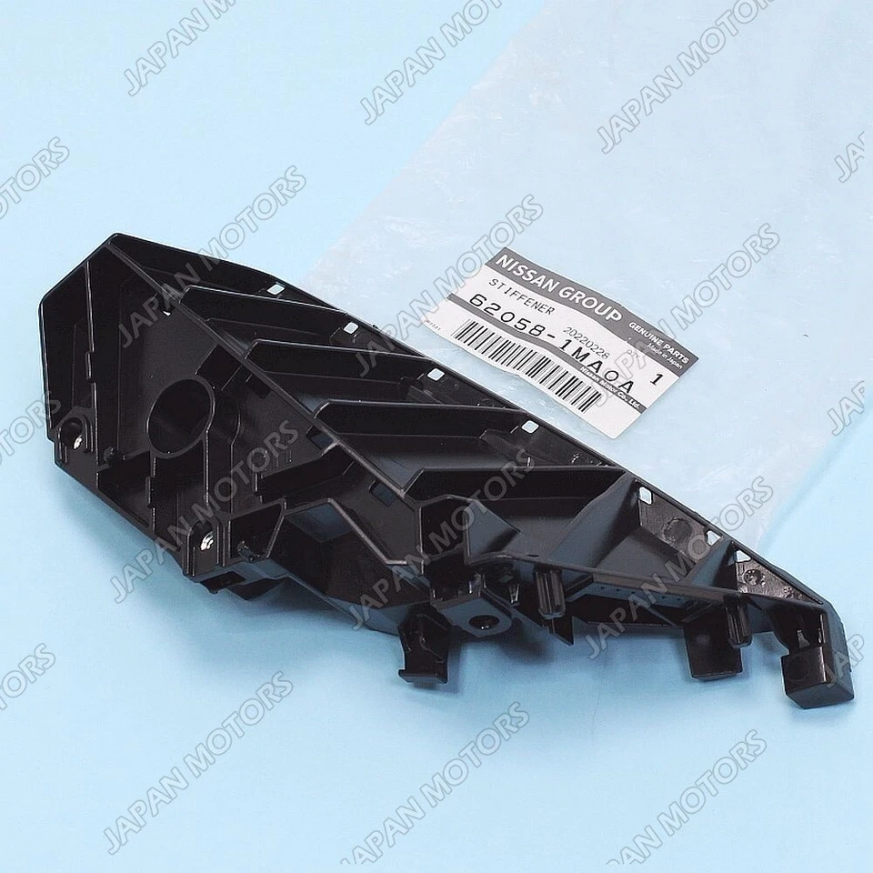 Refuerzo plástico parachoques delantero derecho genuino Nissan Infiniti 620581MA0A Foto 4 de 4